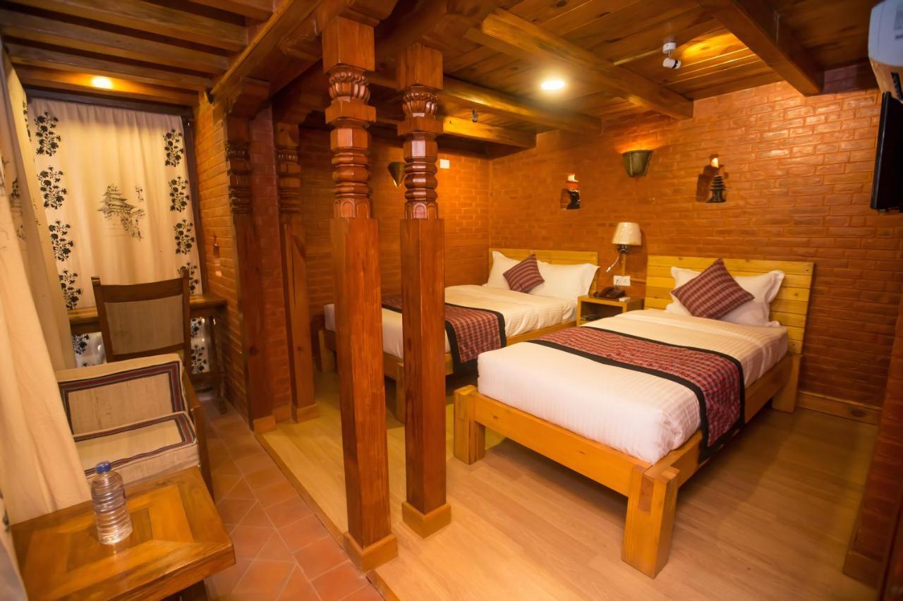 Hotel Baha Restaurant&Cafe Bhaktapur Bagian luar foto