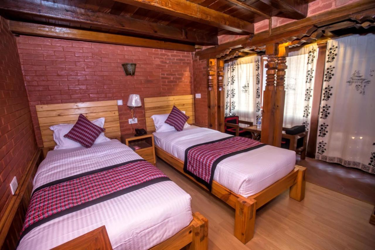 Hotel Baha Restaurant&Cafe Bhaktapur Bagian luar foto