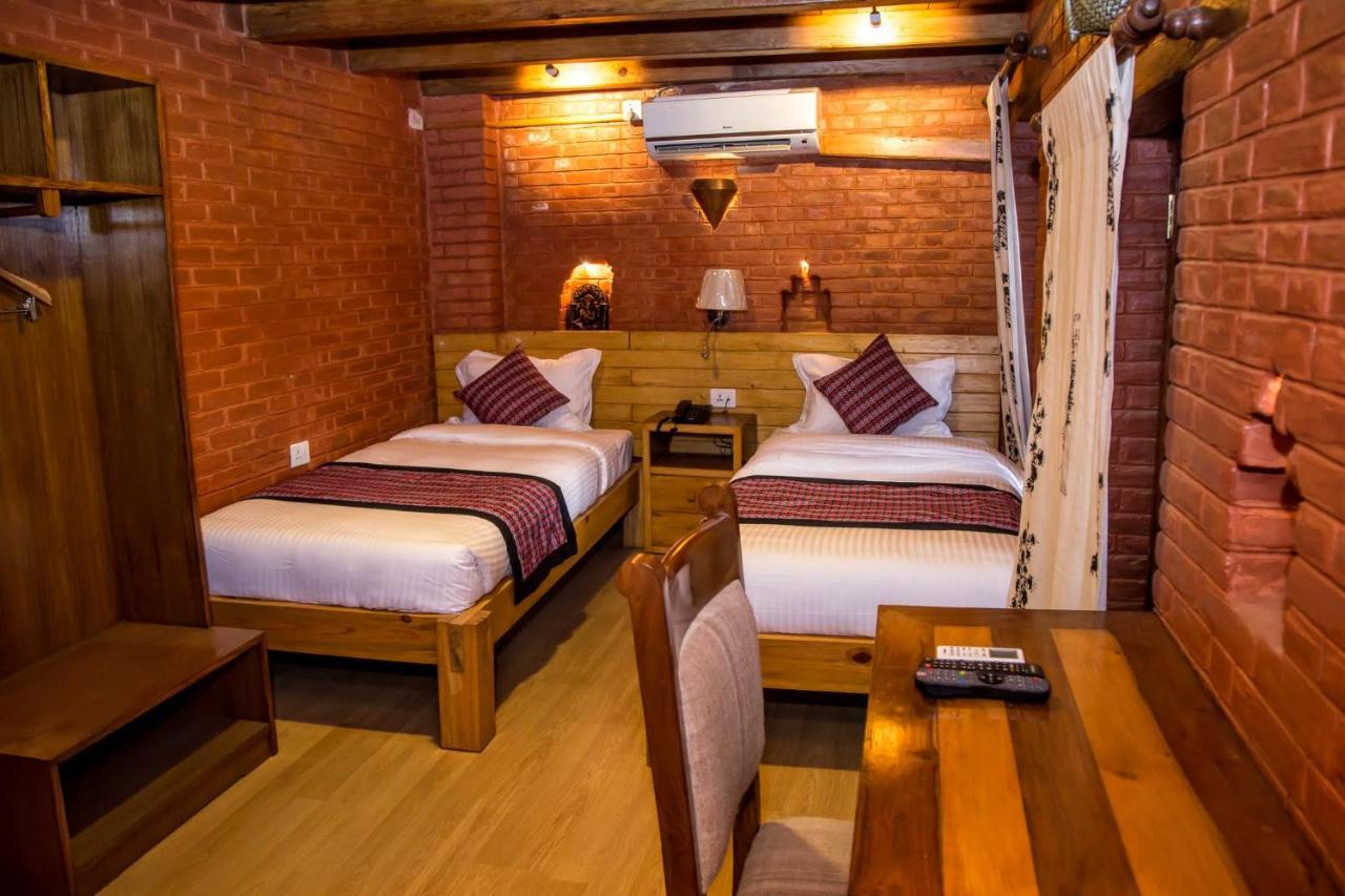 Hotel Baha Restaurant&Cafe Bhaktapur Bagian luar foto