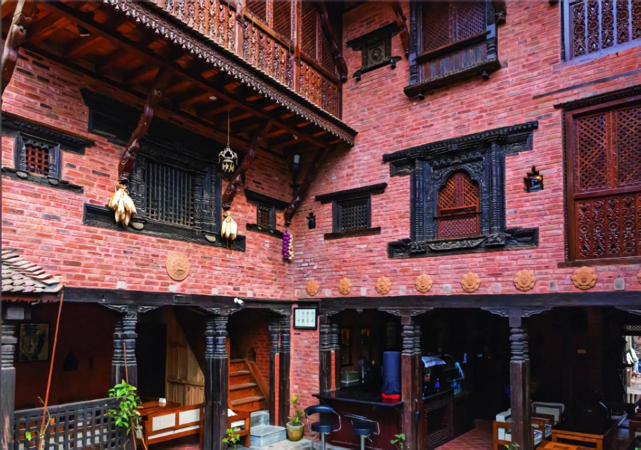 Hotel Baha Restaurant&Cafe Bhaktapur Bagian luar foto